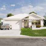 Floreat Project 3D Front Elevation Design
